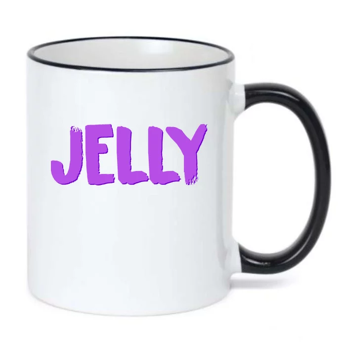 Jelly Matching Black Color Changing Mug