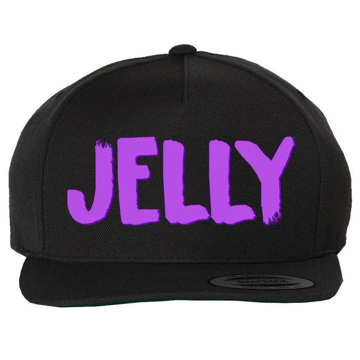 Jelly Matching Wool Snapback Cap