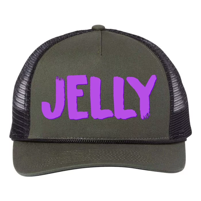 Jelly Matching Retro Rope Trucker Hat Cap