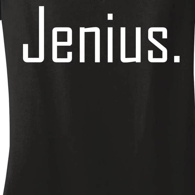 Jenius Women's V-Neck T-Shirt