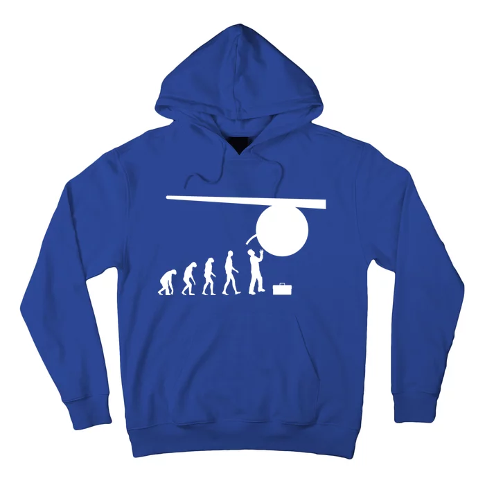 Jet Engine Picture Mechanic Airplane Technician Fanjet Gift Hoodie