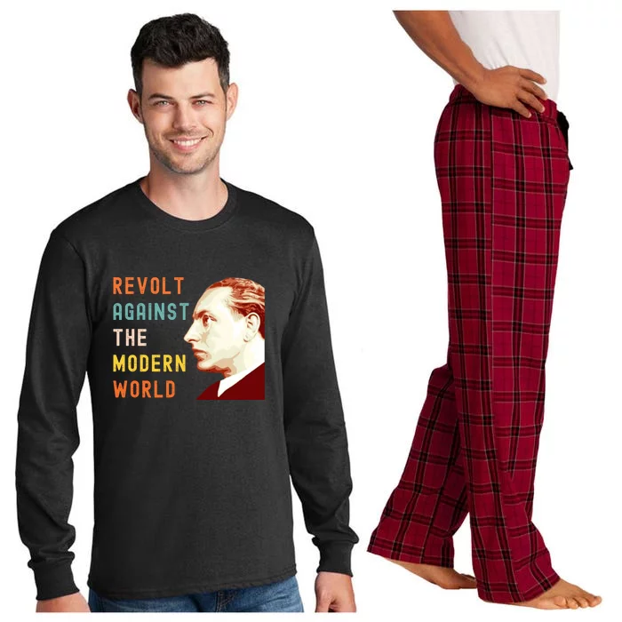 Julius Evola Revolt Against The Modern World Long Sleeve Pajama Set