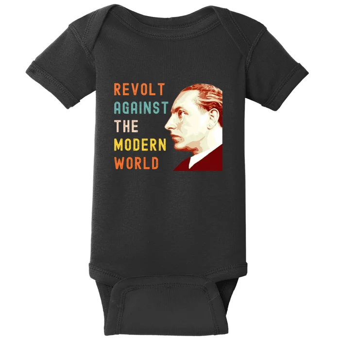 Julius Evola Revolt Against The Modern World Baby Bodysuit