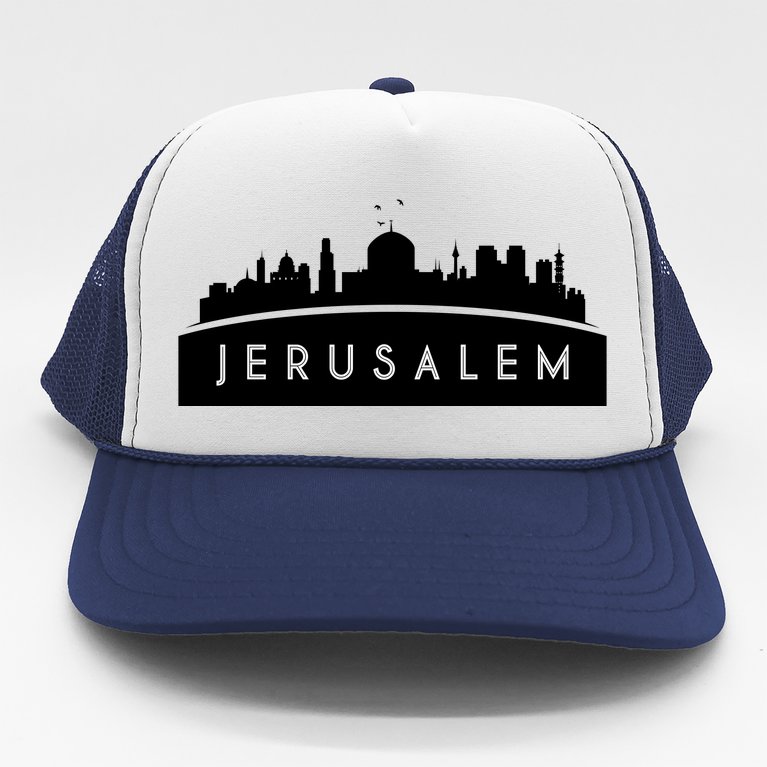 Jerusalem Skyline Trucker Hat