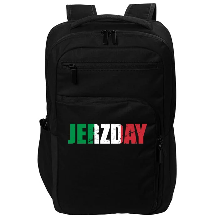 Jerzday Italian Party Logo Impact Tech Backpack