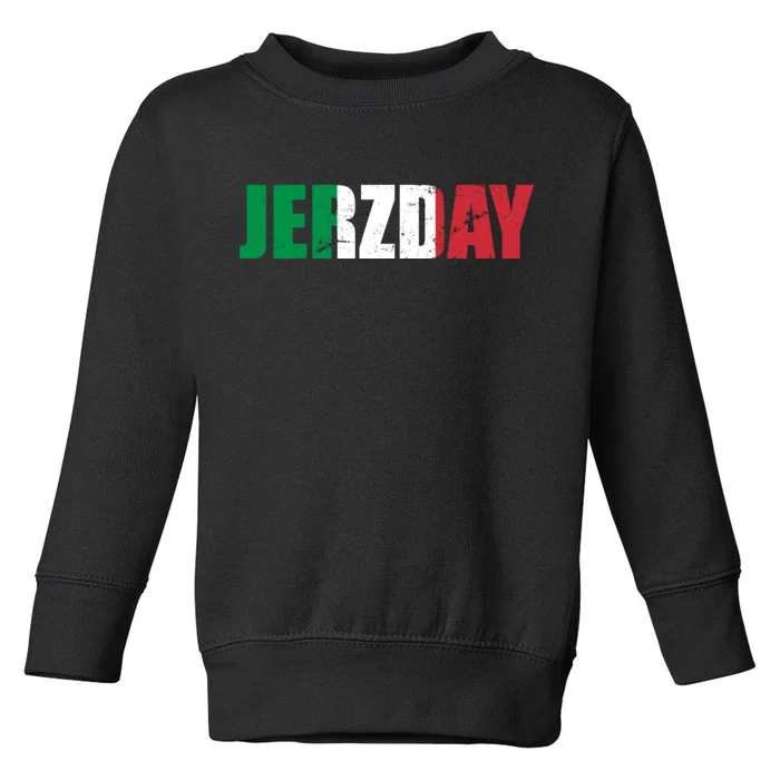 Jerzday Italian Party Logo Toddler Sweatshirt