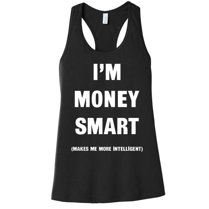 Jay Eazy Store Money Smart Vintage Women's Racerback Tank