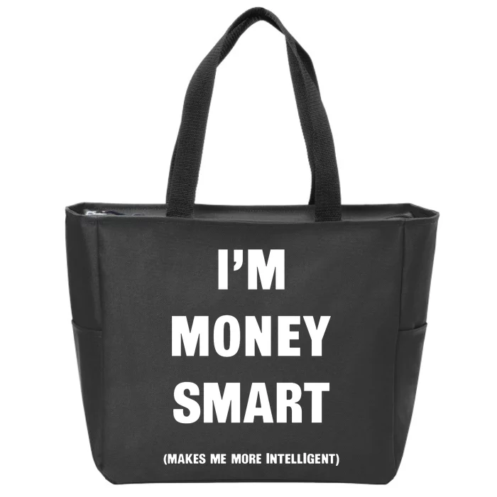 Jay Eazy Store Money Smart Vintage Zip Tote Bag