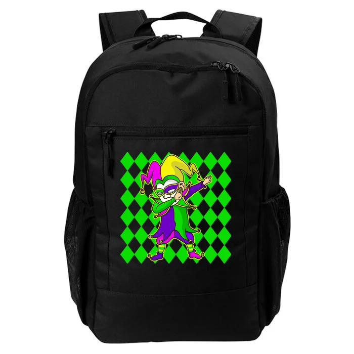 Jester Dabbing Mardi Gras Daily Commute Backpack