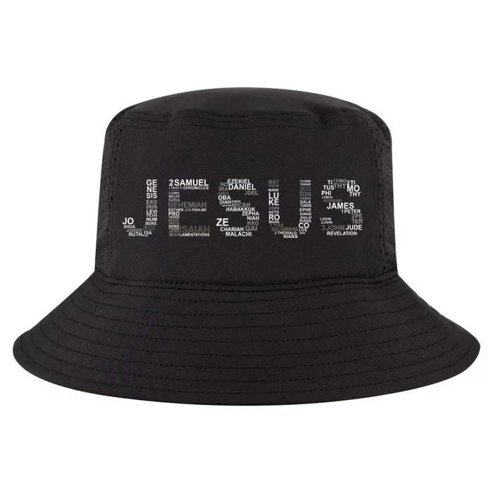 Jesus - Power is in the Name Word Mashup Cool Comfort Performance Bucket Hat