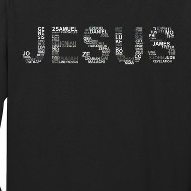 Jesus - Power is in the Name Word Mashup Long Sleeve Shirt