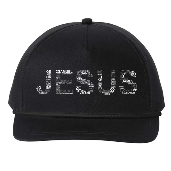 Jesus - Power is in the Name Word Mashup Snapback Five-Panel Rope Hat