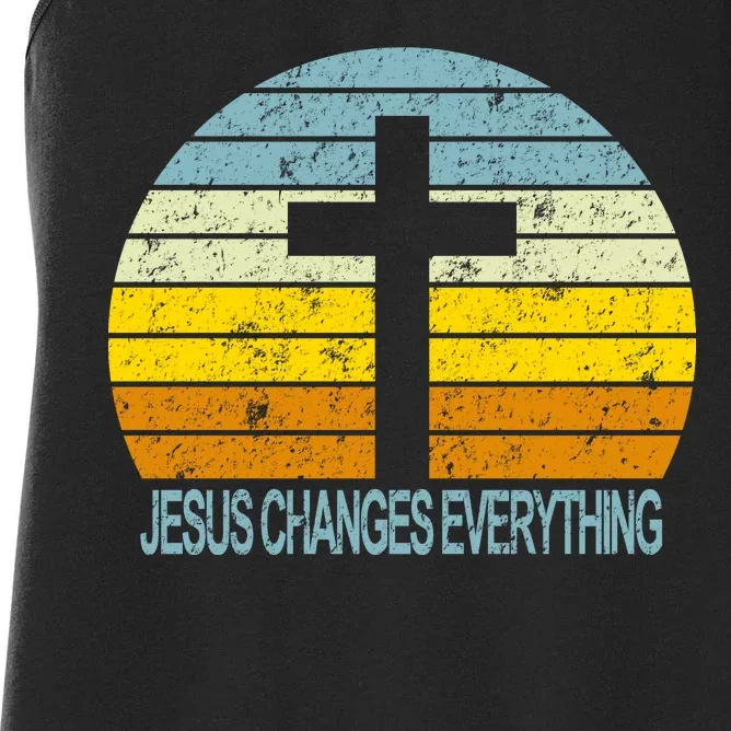 Jesus Changes Everything Women's Racerback Tank