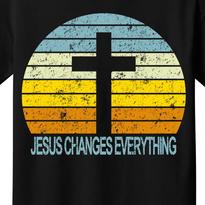 Jesus Changes Everything Kids T-Shirt