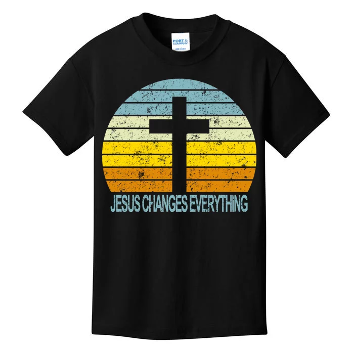 Jesus Changes Everything Kids T-Shirt