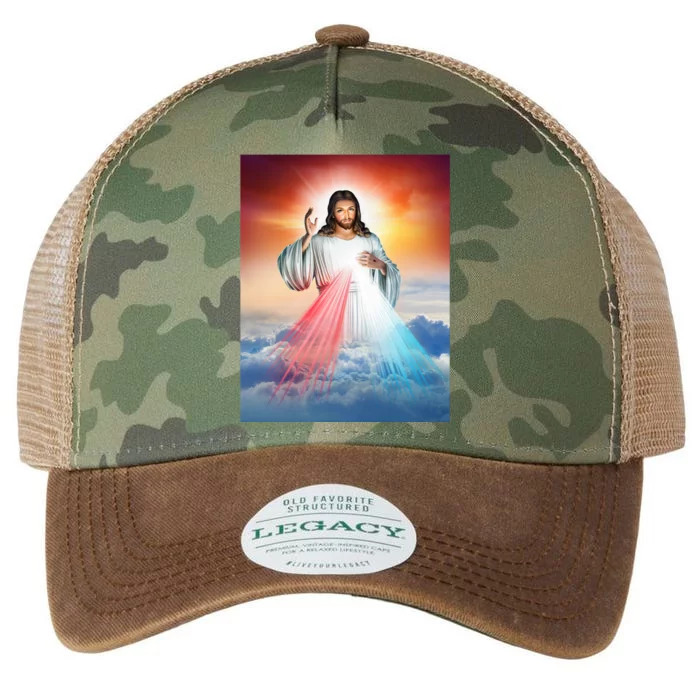 Jesus Christ Legacy Tie Dye Trucker Hat