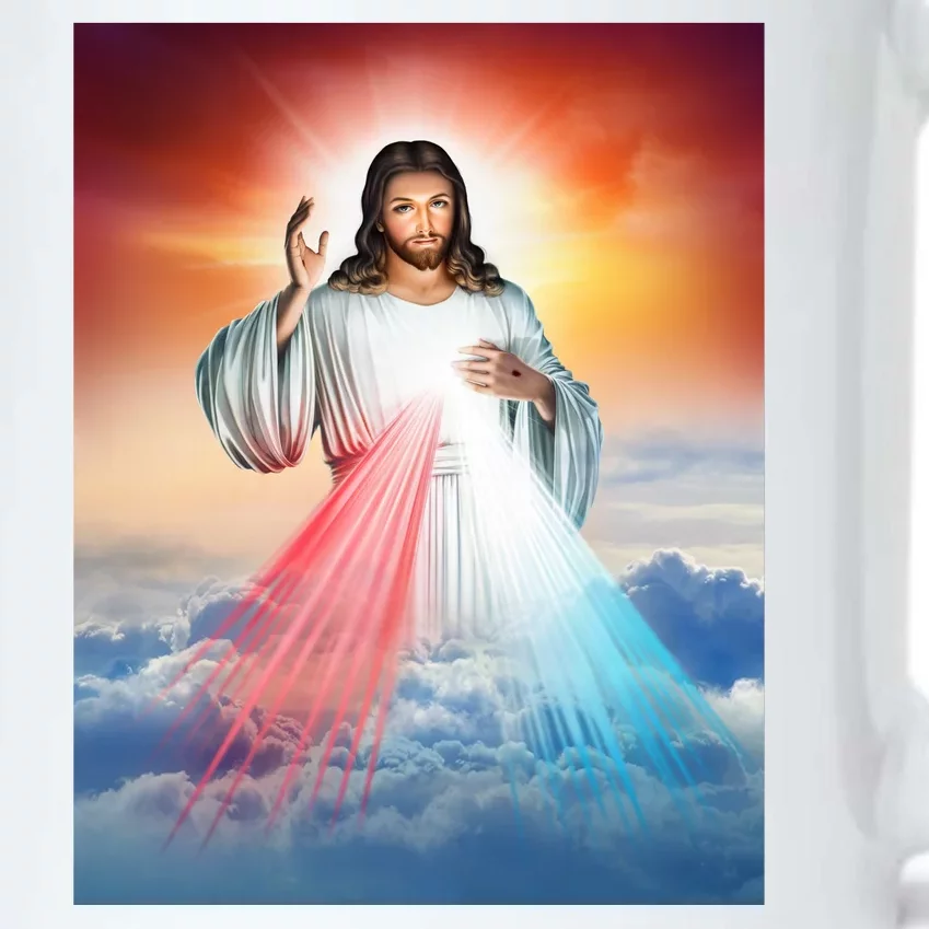 Jesus Christ Black Color Changing Mug