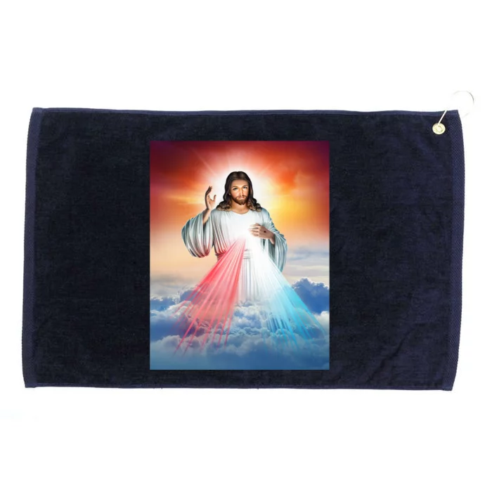 Jesus Christ Grommeted Golf Towel