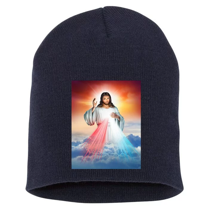 Jesus Christ Short Acrylic Beanie