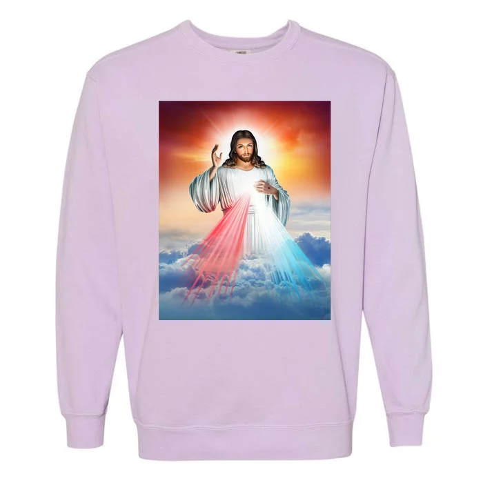 Jesus Christ Garment-Dyed Sweatshirt