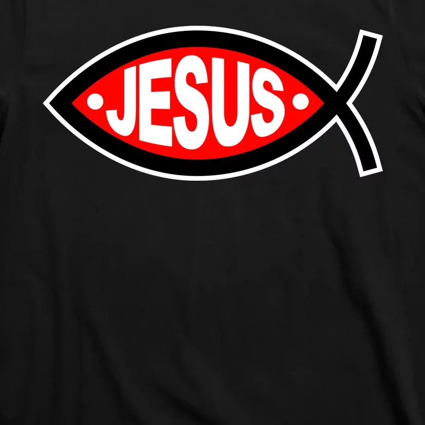 Jesus Christian Fish Symbol T-Shirt