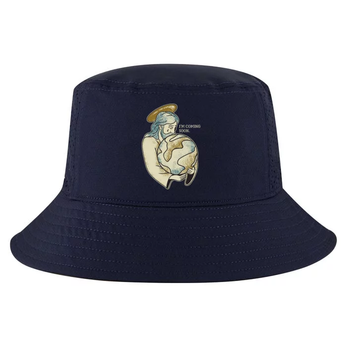 Jesus Coming Soon Cool Comfort Performance Bucket Hat