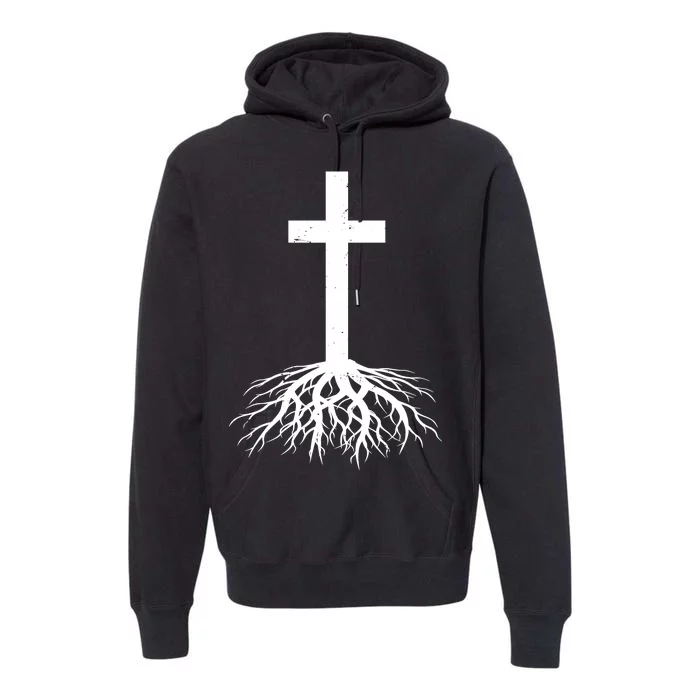 Jesus Cross Root Premium Hoodie