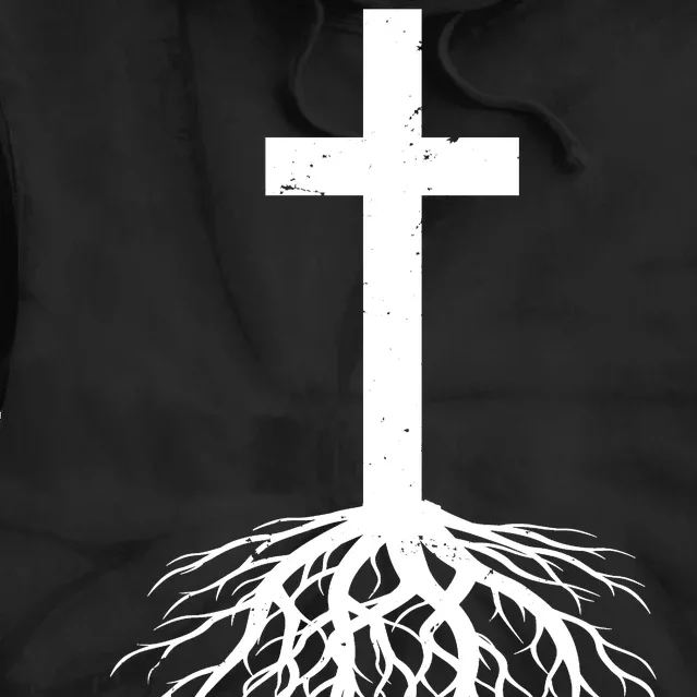 Jesus Cross Root Tie Dye Hoodie