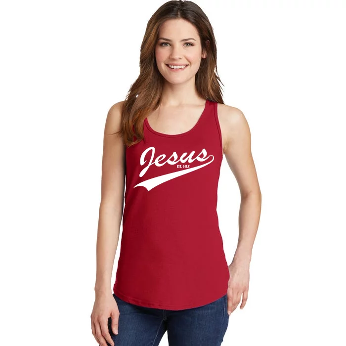 Jesus Est Ladies Essential Tank