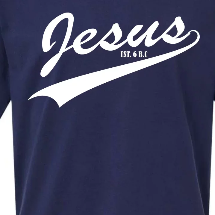 Jesus Est Sueded Cloud Jersey T-Shirt