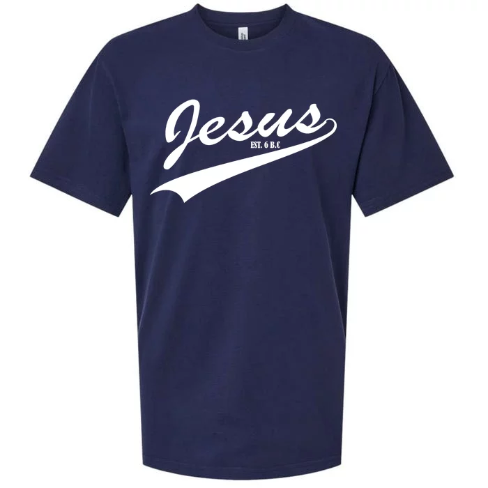 Jesus Est Sueded Cloud Jersey T-Shirt