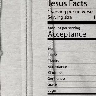 Jesus Facts Full Zip Hoodie