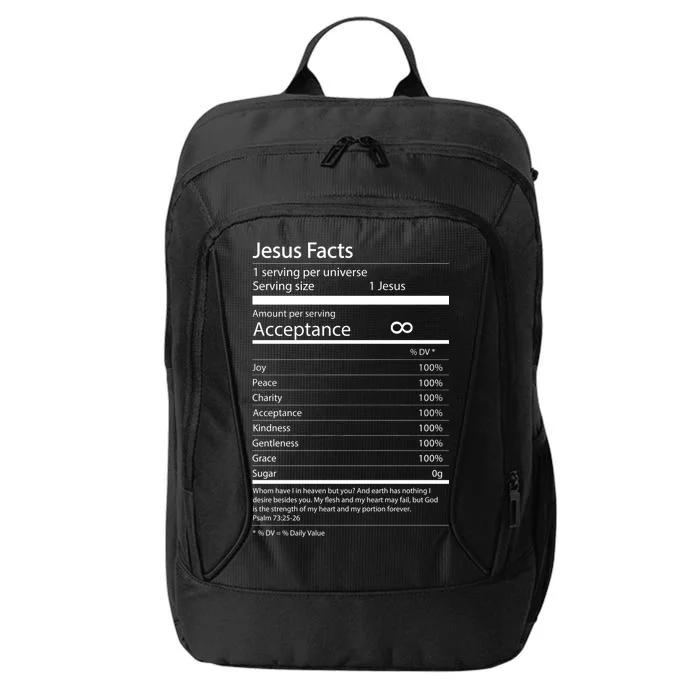 Jesus Facts City Backpack