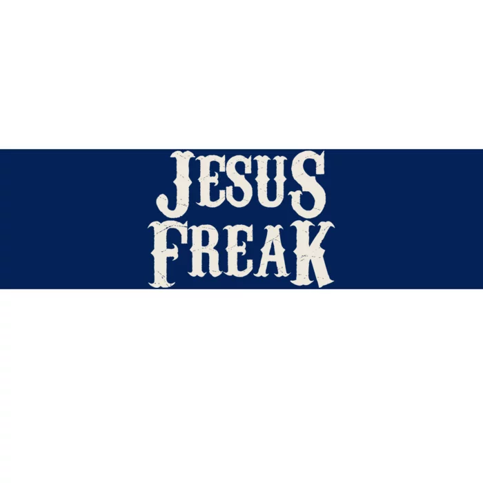 Jesus Freak Bumper Sticker