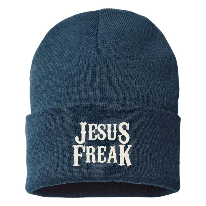 Jesus Freak Sustainable Knit Beanie