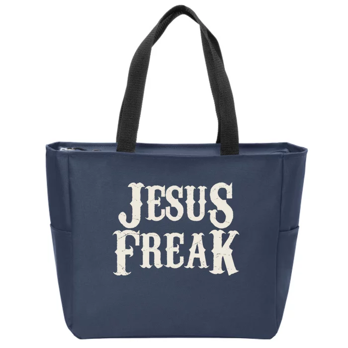 Jesus Freak Zip Tote Bag