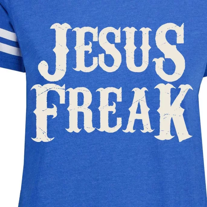 Jesus Freak Enza Ladies Jersey Football T-Shirt