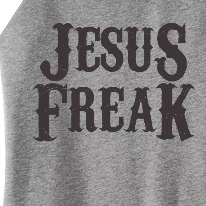 Jesus Freak Women’s Perfect Tri Rocker Tank