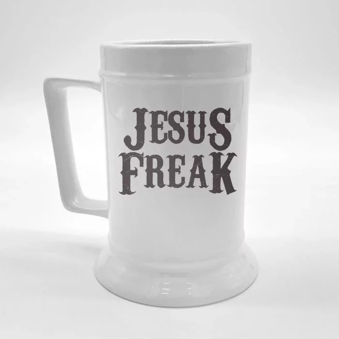 Jesus Freak Front & Back Beer Stein