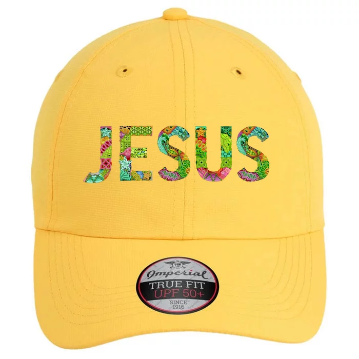 Jesus Hand Painted Word Art The Original Performance Cap