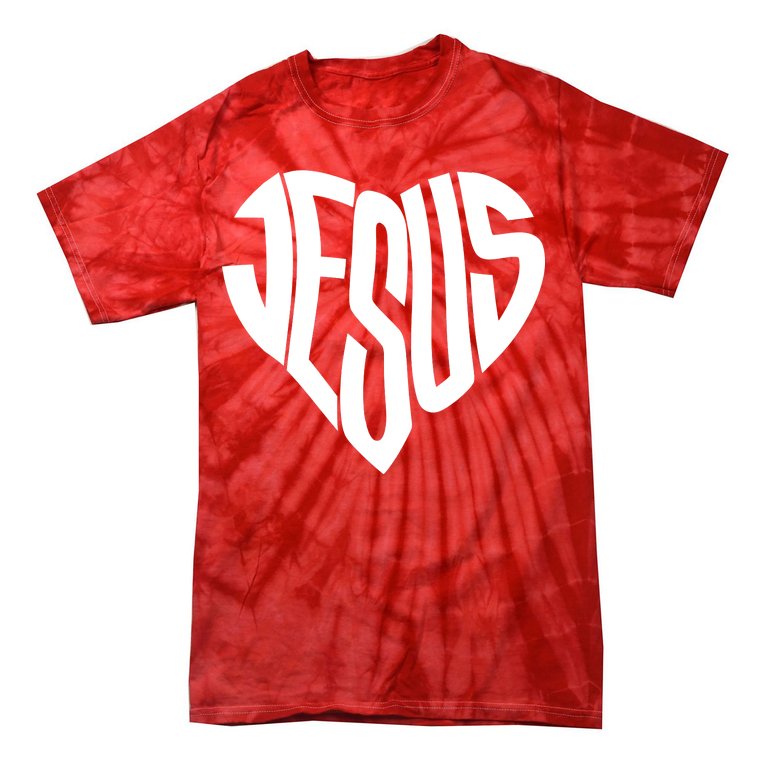 Jesus Heart Tie-Dye T-Shirt