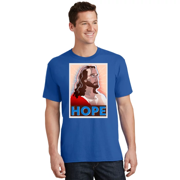 Jesus Hope Vintage Vote Poster T-Shirt