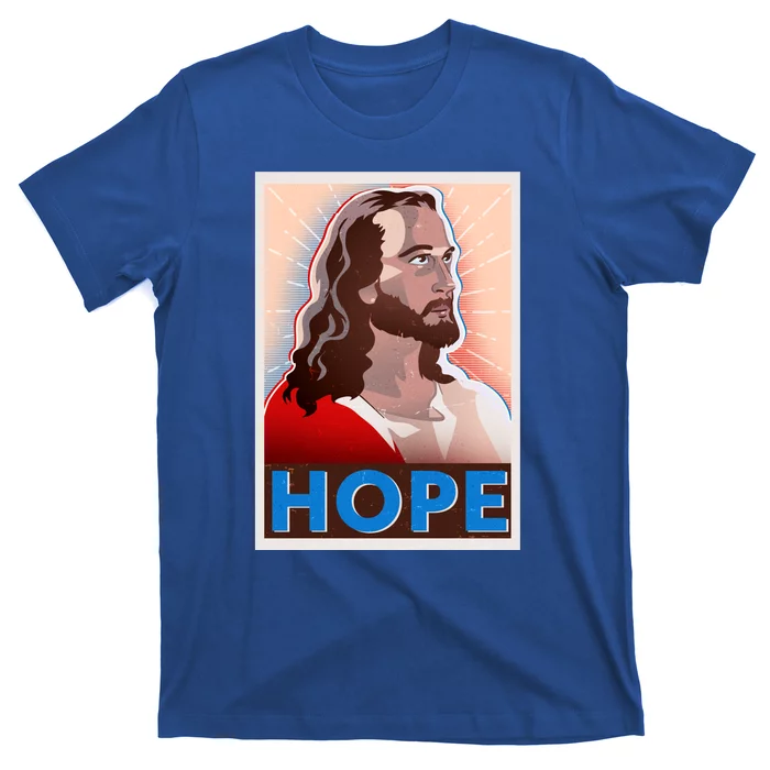 Jesus Hope Vintage Vote Poster T-Shirt