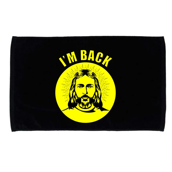 Jesus I'm Back Risen Easter Microfiber Hand Towel