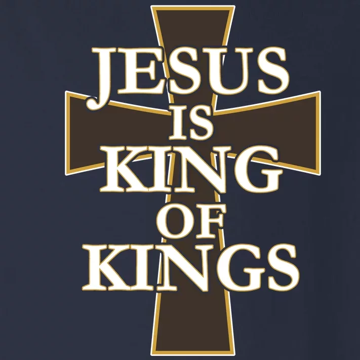 Jesus Is King of Kings Cross Religious Toddler Long Sleeve Shirt