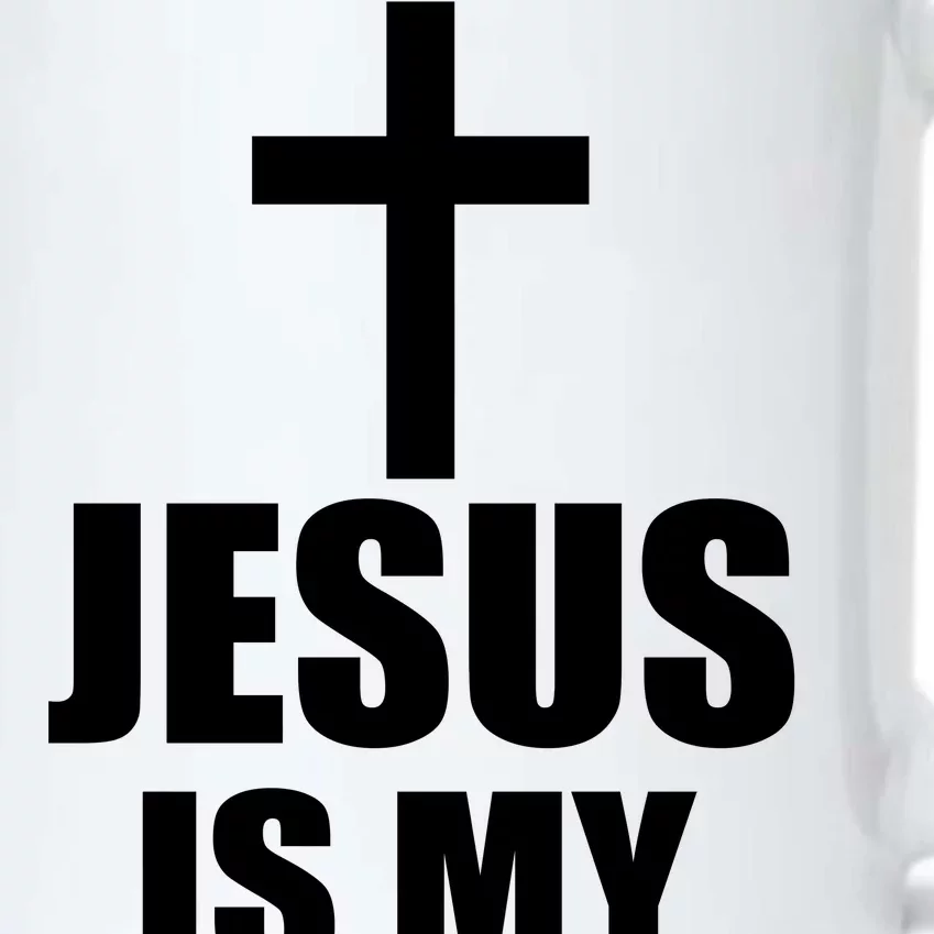 Jesus Is My Coach Black Color Changing Mug