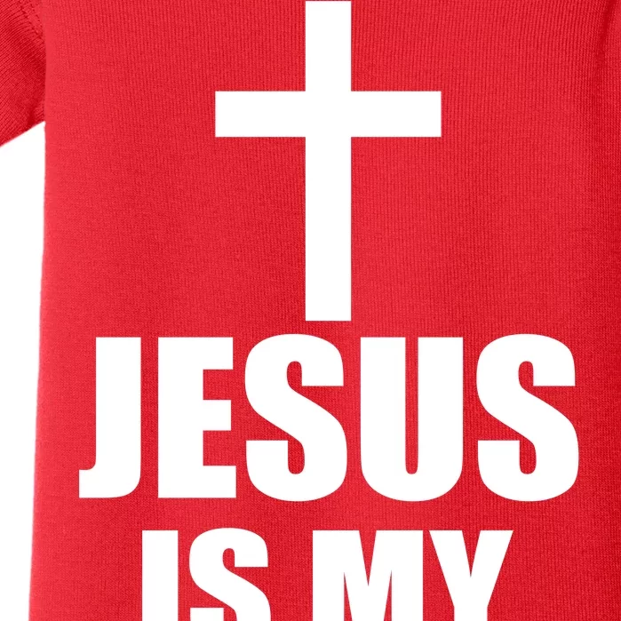 Jesus Is My Coach Baby Bodysuit