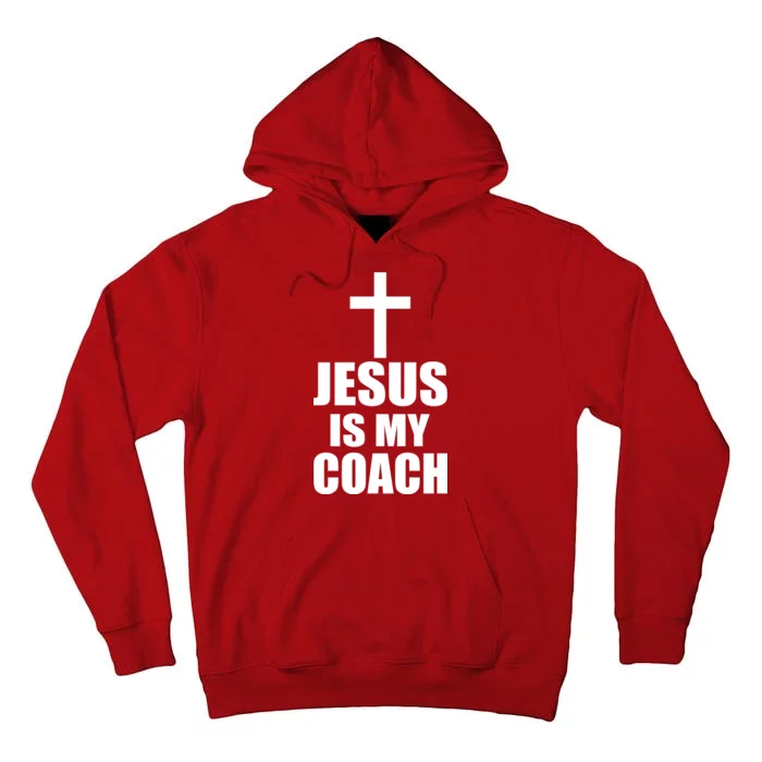 Jesus Is My Coach Tall Hoodie