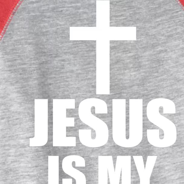 Jesus Is My Coach Toddler Fine Jersey T-Shirt