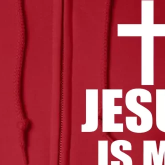 Jesus Is My Coach Full Zip Hoodie